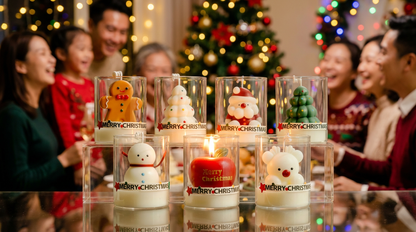 Christmas Dafi Soy Candle