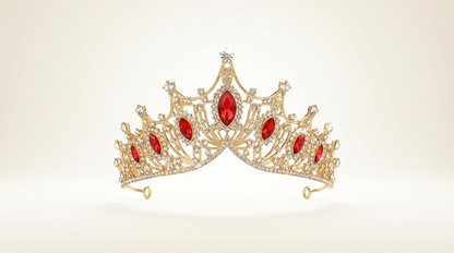 Taj Crown Fashionable Headband - Sweet Style